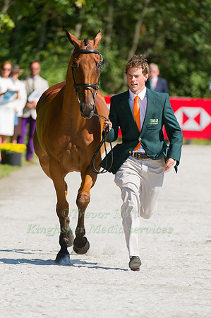 Sam Watson  and Horseware Bushman