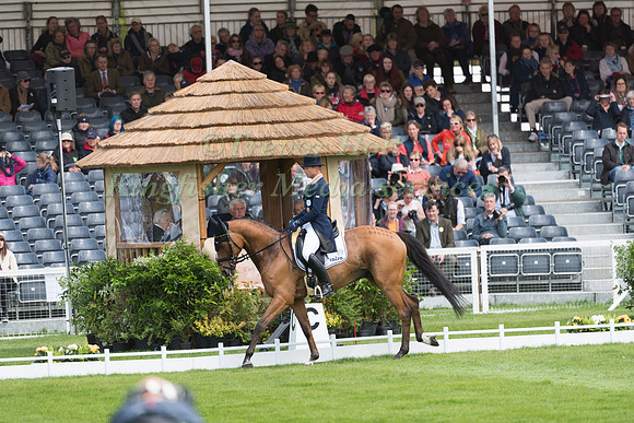 Michael Jung (GER) riding La Biosthetique Sam FBW in the Dressage phase  of  the 2017 Mitsubishi Motors  Badminton Horse Trials