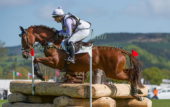 Gemma Tattersall riding  CHILLIS GEM