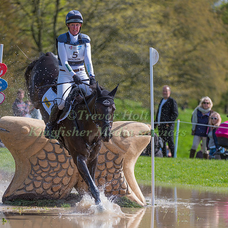 NICOLA WILSON (GBR) RIDING  BULANA COMPETING IN THE CROSS COUNTRY PHASE OF THE  EVENT RIDERS MASTERS COMPETITION AT THE  2017 DODSON AND HORRELL CHATSWORTH INTERNATIONAL HORSE TRIAL.