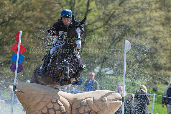 CARLOS  PARRO (BRA) RIDING  CALCOURT LANDLINE COMPETING IN THE CROSS COUNTRY PHASE OF THE  EVENT RIDERS MASTERS COMPETITION AT THE  2017 DODSON AND HORRELL CHATSWORTH INTERNATIONAL HORSE TRIAL.