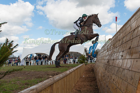 Patricia  Ryan (IRL) riding Tullineaskey Hi Ho
