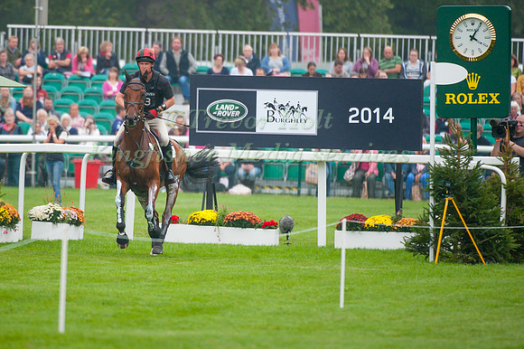 Matthew Heath (GBR) riding The Lion competing in the Cross Country Phase