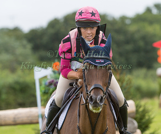 EMMA HYSLOP-WEBB RIDING  BOLEYBAWN ARISTOCRAT