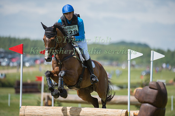 NICHOLAS CAMPBELL  RIDING  AMIRO II