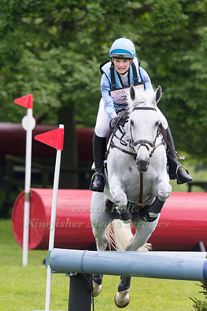 CHLOE LYNN (GBR) AND REBELLIOUS II TAKING PART IN THE CR
