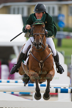 Sam Watson and Horseware Bushman