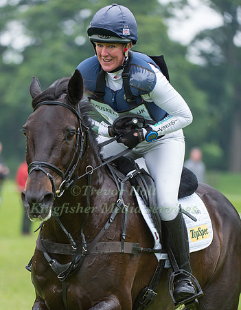 Nicola  Wilson (GBR) riding  Annie Clover