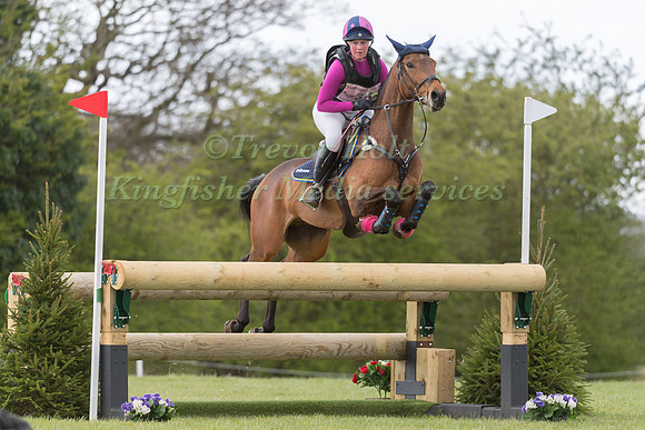 HANNA  BERG (SWE) AND FRANKY BOY