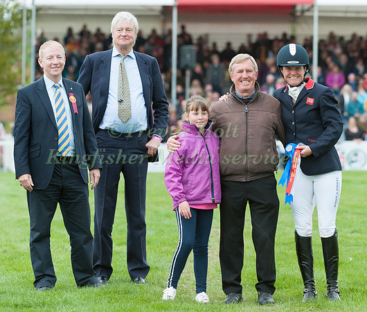 Piggy French Winnerof the Mitsubishi Motors Badminton Horse Trials