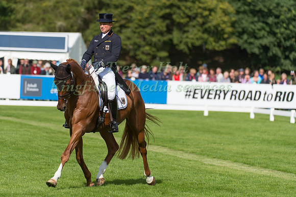 Michael Jung of Germany riding Fischer Takinou