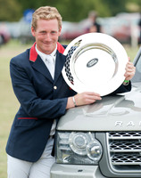 Oliver Townend with the Trophy