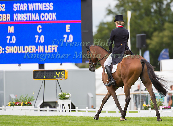 Kristina Cook (GBR) and  Star Witness