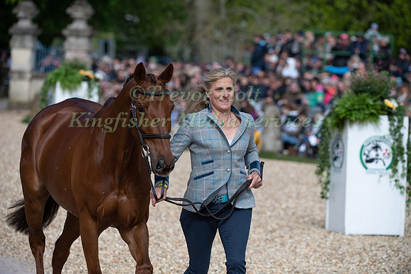 Kristina Cook (GBR) and  Billy The Red
