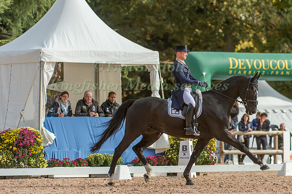 Michael Jung of Germany riding Halunke FBW