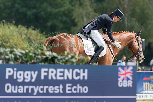 Piggy French (GBR) and Quarrycrest Echo