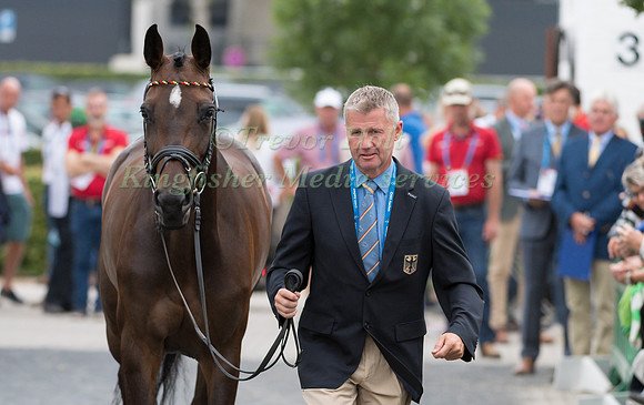 ANDREAS DIBOWSKI (GER) AND  FRH CORRIDA
