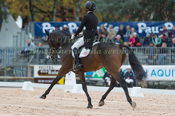 Jennie Brannigan of the United States of America riding Cambalda
