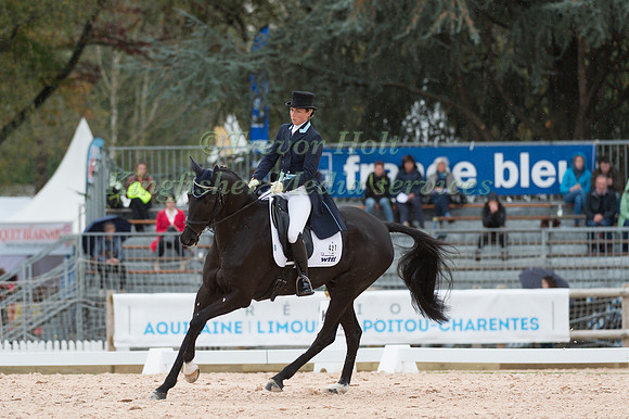 Kirsty Johnston (GBR) riding Opposition Detective