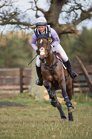 Gemma Tattersall riding Chico Bella P
