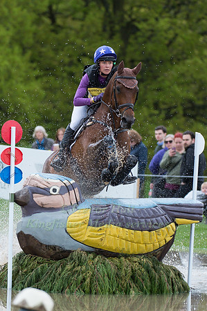 Georgie Strang riding  COOLEY BUSINESS TIME