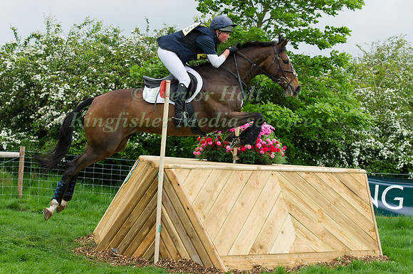 Sarah Parkes (GBR) riding Browning