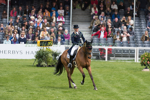 Michael Jung (GER) riding La Biosthetique Sam FBW in the Dressage phase  of  the 2017 Mitsubishi Motors  Badminton Horse Trials