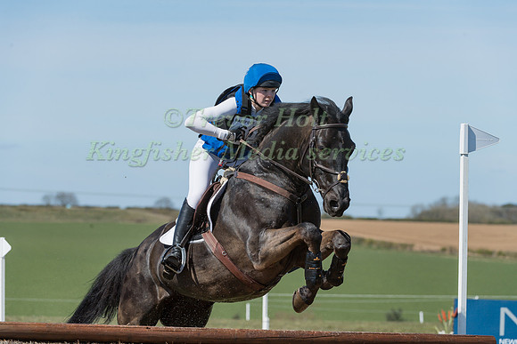 CHLOE LIVESEY RIDING INDIAN PRINCE
