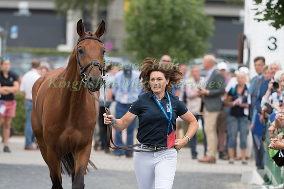 SELINA MILNES (GBR) AND IRON