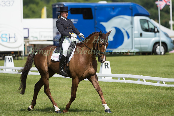 Ellen Svennerstal (SWE) riding Southway