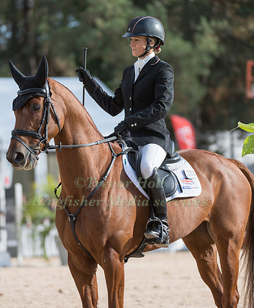 Sarah BULLIMORE (GBR) AND LILLY CORINNE
