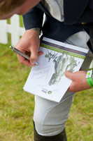 Oliver Townend Signing the Burghley Catalogue