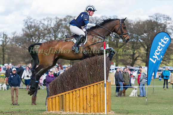 Imogen Murray  riding Wiseguy IV