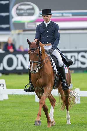 Mikhail Nastenko of Russia riding Reistag