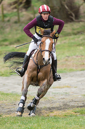 Blyth  Tait (NZL) riding Xanthus III