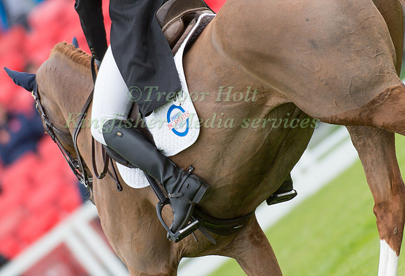 Caroline Powell (NZL) riding Onwards and Upwards
