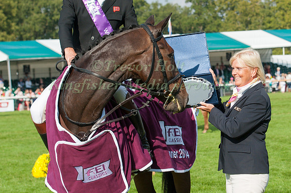 Bay My Hero Inspects the Trophy
