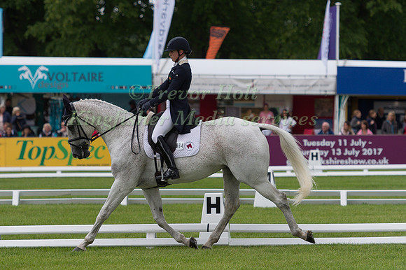 FRANKY REID-WARRILOW (GBR) AND WITH LOVE TAKING PART IN THE DRESSAGE PHASE OF THE  CCI THREE STAR COMPETITION AT THE 2017 EQUI-TREK BRAMHAM INTERNATIONAL HORSE TRIALS