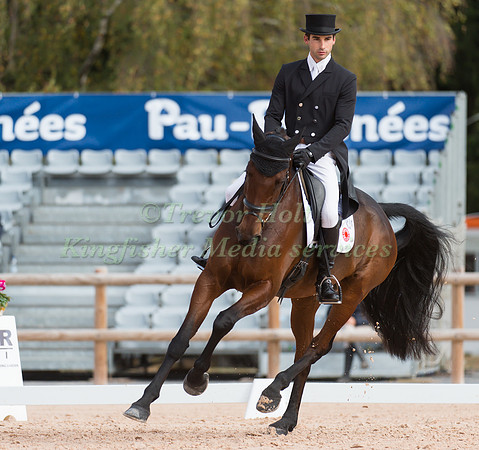 Nicolas Astier of France riding Piaf De B'Neville