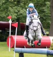 CHLOE LYNN (GBR) AND REBELLIOUS II