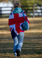 British Supporter at the World Equestrian Games in Kentucky