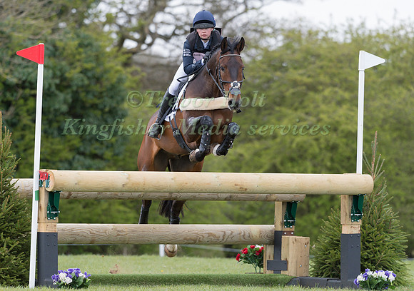 LIZZIE BAUGH (GBR) AND QUARRY MAN