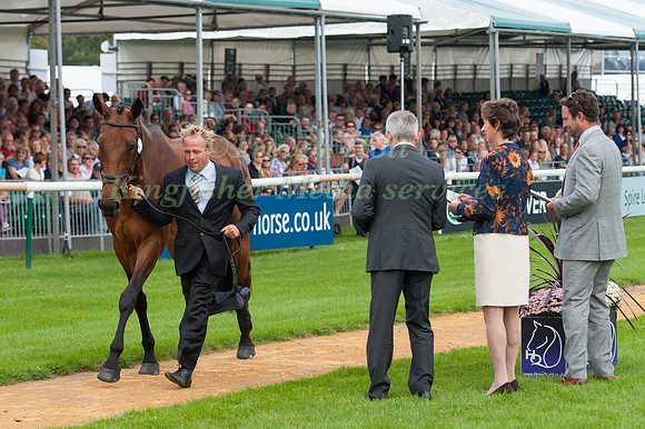 Andrew Heffernan (NED) and Millthyme Corolla at the 1st Horse inspection