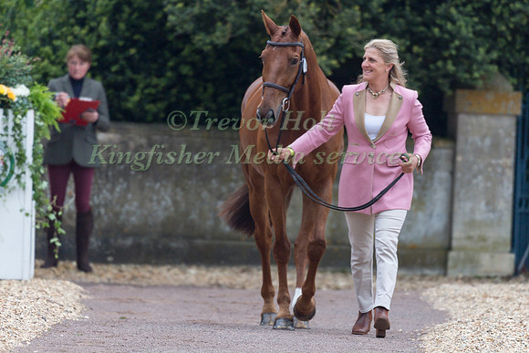 Kristina Cook (GBR) and  Billy The Red