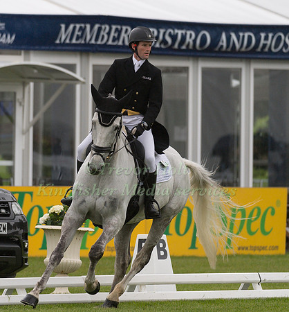 TYLER CASSELLS (GBR) AND MACHISMO STAR TAKING PART IN THE DRESSAGE PHASE OF THE  CCI THREE STAR COMPETITION AT THE 2017 EQUI-TREK BRAMHAM INTERNATIONAL HORSE TRIALS