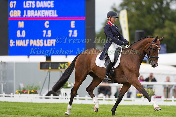 Jeanette Brakewell (GBR) and  Lets Dance