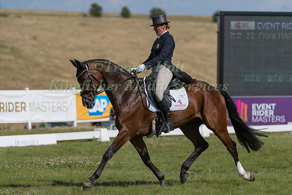 FLORA HARRIS (GBR) AND BAYANO