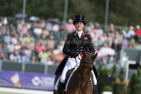 Kristina Cook (GBR) and Billy the Red