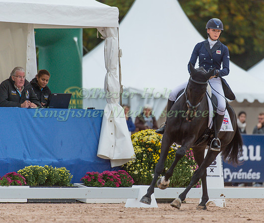 Emily King of Great Britain riding Brookleigh