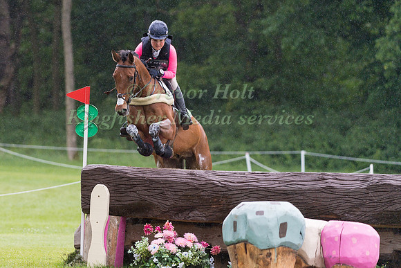 EMILY PARKER (GBR) AND HIGHLY DELIGHTED